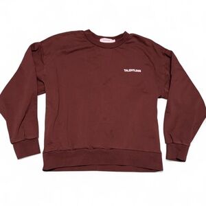 Talentless Elements Brown Sweatshirts Crewneck Size M